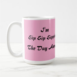 一日を食べ遠くにる コーヒーマグカップ