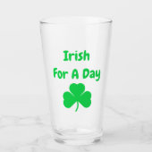 一日アイルランド語 タンブラーグラス (正面)