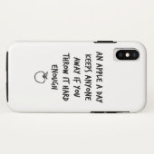一日一個の林檎 Case-Mate iPhoneケース (裏面(横))