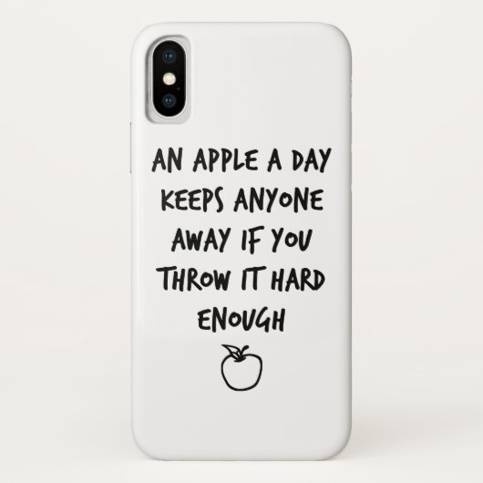 一日一個の林檎 Case-Mate iPhoneケース (裏面)
