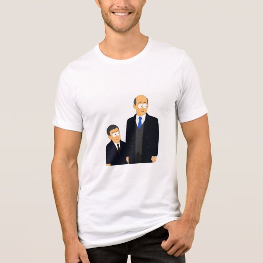 "一日一個シリングとホースオシットサンドイッチ" トライブレンドＴシャツ (正面)