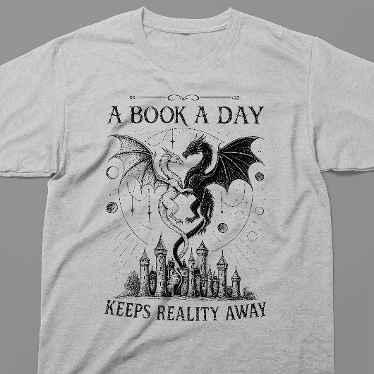 一日一冊、現実は遠ざかる Tシャツ