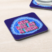 一日一日と生きる ジオード 12ステップ AA 回復スローガン コースター (左側)