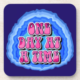 一日一日と生きる ジオード 12ステップ AA 回復スローガン コースター