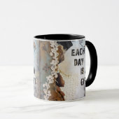 一日一日は賜物だ マグカップ (正面右)