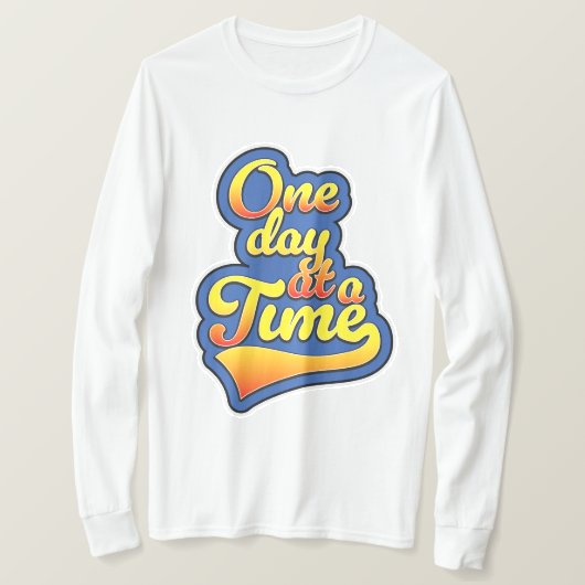 一日一日を大切に Tシャツ (デザイン正面)