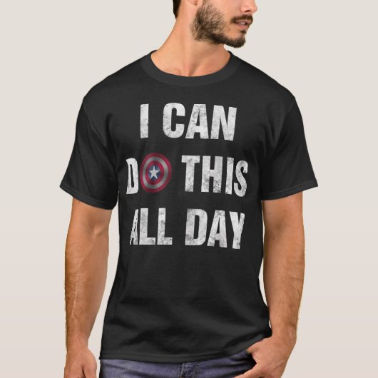 一日中これができる Tシャツ (正面)