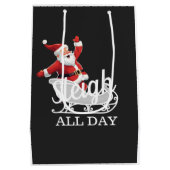 一日中そり ミディアムペーパーバッグ (裏面)