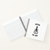 一日中ギター ノートブック (内部)