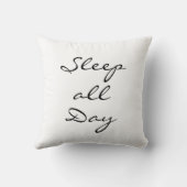 一日中寝る クッション (裏面)