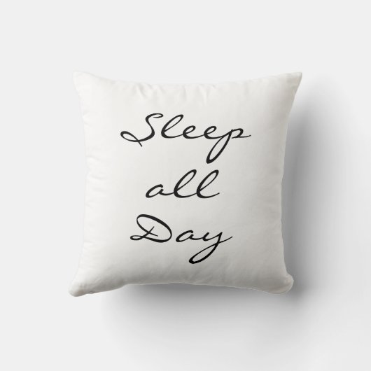 一日中寝る クッション (裏面)