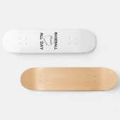 一日中野球 スケートボード (横)