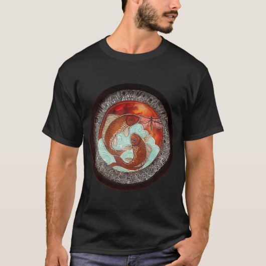 一日中釣り Tシャツ (正面)