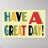 一日素晴らし過ぎ感動的る ポスター (正面)