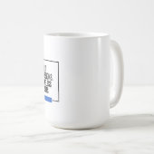 一時の情熱。永遠の資産。 - 投資家 コーヒーマグカップ (正面右)