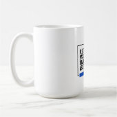 一時の情熱。永遠の資産。 - 投資家 コーヒーマグカップ (左)