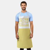 一時停止し祈てクリスチャンを進める エプロン (着用した状態)