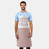 一時停止し祈てクリスチャンを進める エプロン (着用した状態)