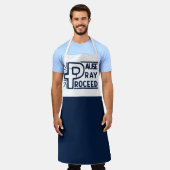 一時停止し祈てクリスチャンを進める エプロン (着用した状態)