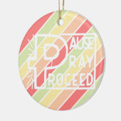 一時停止の祈続き セラミックオーナメント (左)