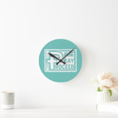 一時停止の祈続き ラウンド壁時計 (ホーム)