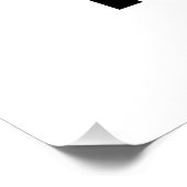 一時停止カスタム背景色 ポスター (コーナー)