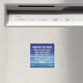 一時停止クリスチャン祈の感動的練習 マグネット (インサイチュ (食洗機))