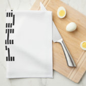 一時停止 キッチンタオル (四つ折り)