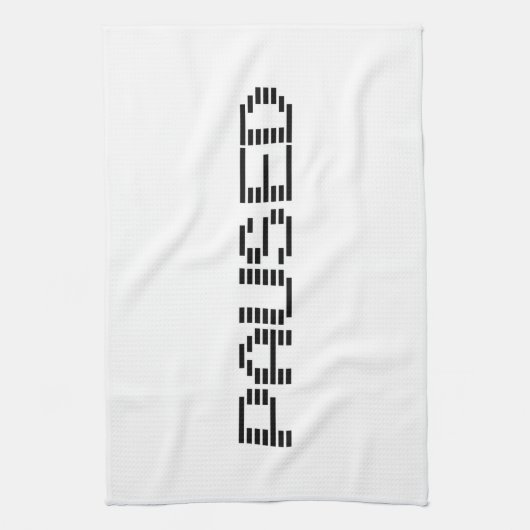 一時停止 キッチンタオル (縦)