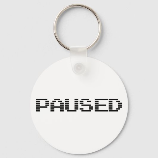 一時停止 キーホルダー (正面)