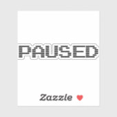 一時停止 シール (シート)