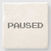 一時停止 ストーンコースター (正面)