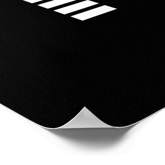 一時停止 ポスター (角)