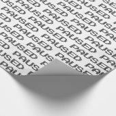 一時停止 ラッピングペーパー (角)