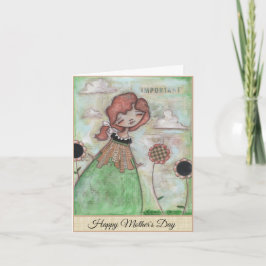 一時停止 – 母の日カード カード