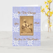 一時滞在者の真実 カード (黄色い花)