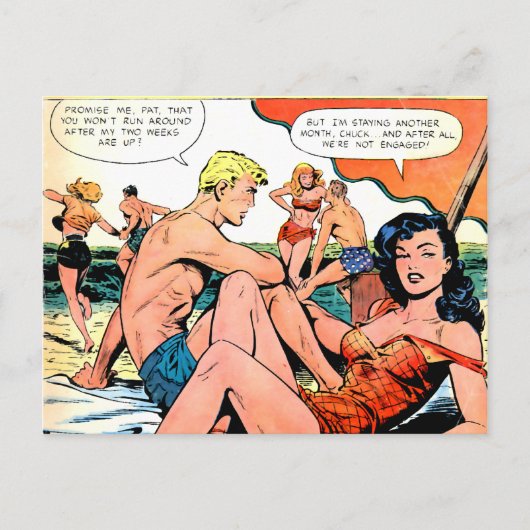 一時的な恋愛 ポストカード (正面)