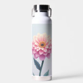 一時的な花びらのスケッチ ウォーターボトル (正面)