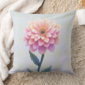 一時的な花びらのスケッチ クッション (ブランケット)