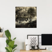 一時的な部分 ポスター (ホームオフィス)