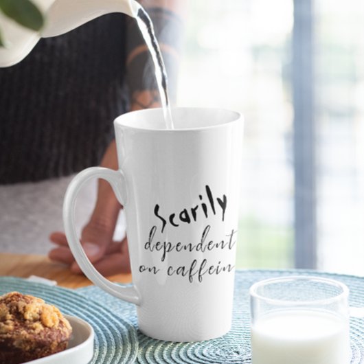 一時的にコーヒーハロウィーンに依存している カフェラテマグ