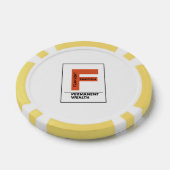 一時的摩擦、永続的富裕 - 投資家 ポーカーチップ (シングル)