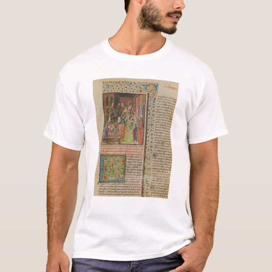 一時的、末端 Tシャツ (正面)