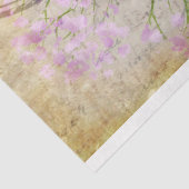 一時花模様の切り離しティッシュペーパー 薄葉紙 (詳細)