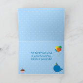 一時誕生日 カード (内部)