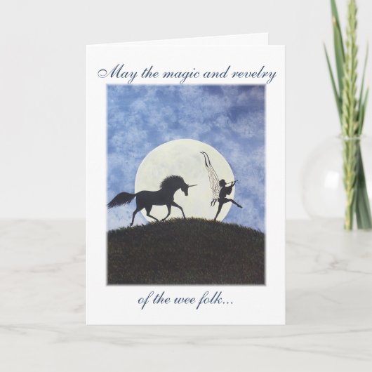 「一晩で見た」というカード カード (正面)