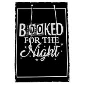 一晩の予約がある ミディアムペーパーバッグ (裏面)