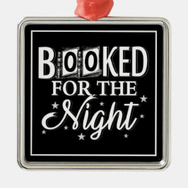 一晩の予約がある メタルオーナメント
