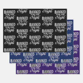 一晩の予約がある ラッピングペーパーシート