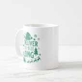 一晩中サンタいけなクリスマス コーヒーマグカップ (正面左)